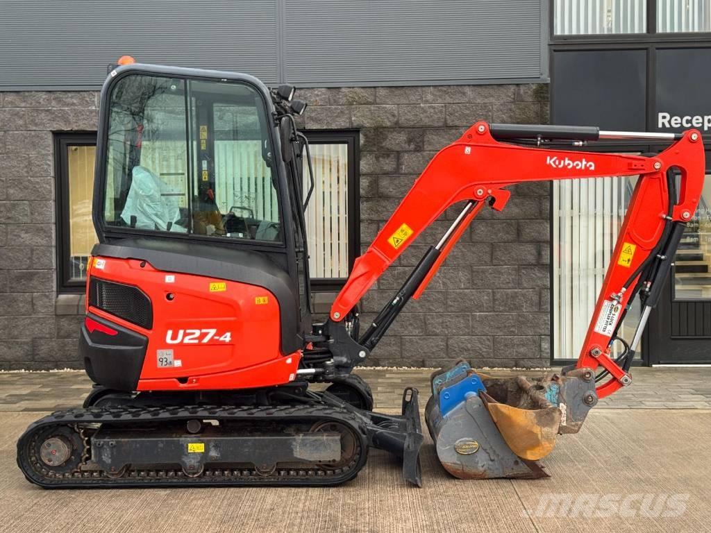 Kubota U 27-4 ミニ油圧ショベル 7t以下（ミニユンボ・ミニディガー）