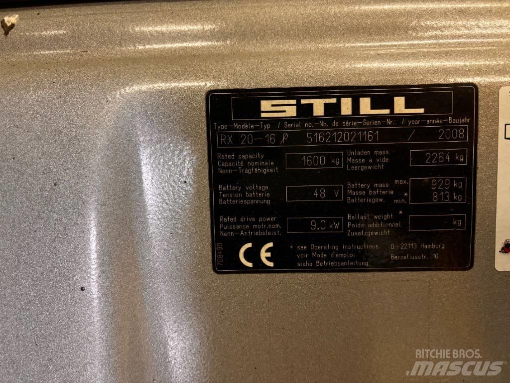 Still RX 20-16 バッテリーフォークリフト