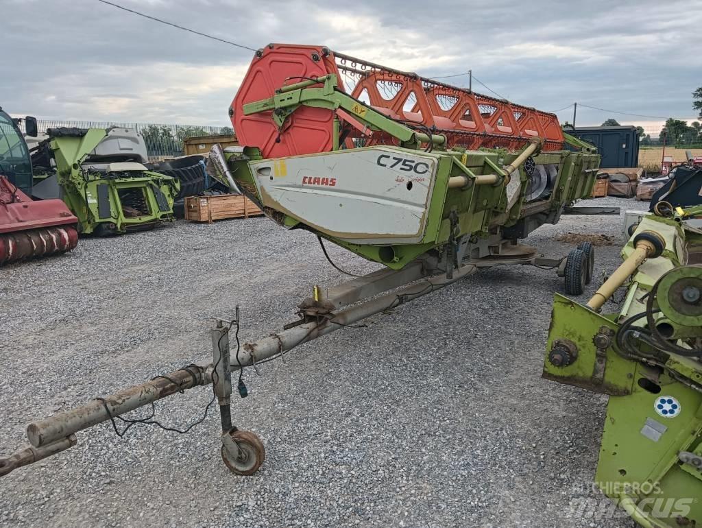 CLAAS C 750 コンバイン・ハーベスター・ヘッド