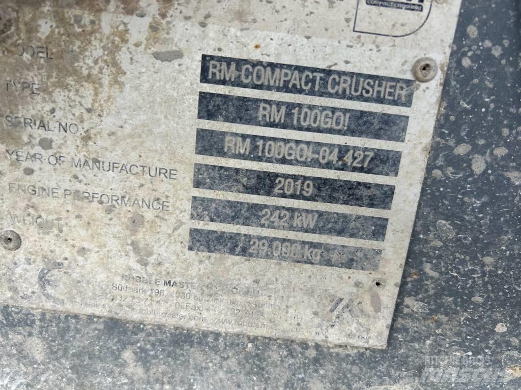 Rubble Master RM 100 自走式クラッシャー