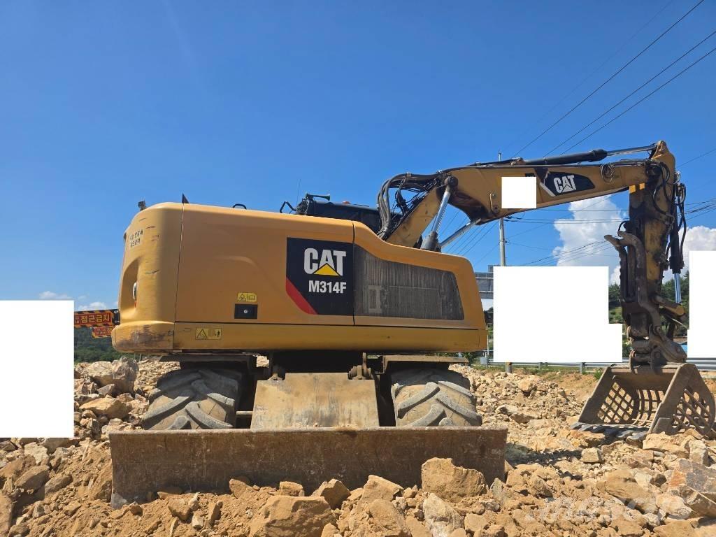 CAT 314F ホイール式油圧ショベル（パワーショベル・ユンボ・バックホー）
