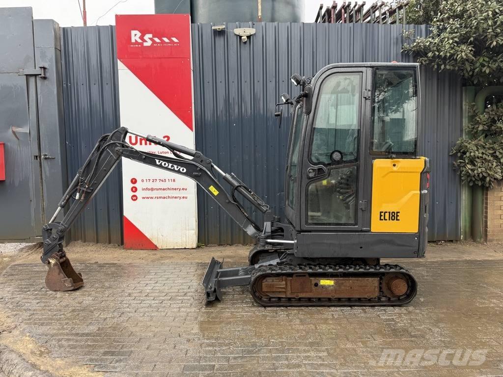 Volvo EC18E ミニ油圧ショベル 7t以下（ミニユンボ・ミニディガー）