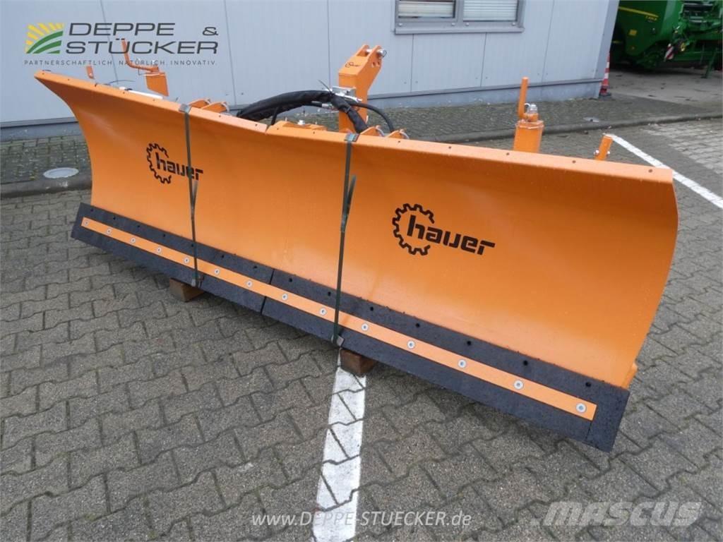Hauer HSh 2800 スノーブレードとプラウ