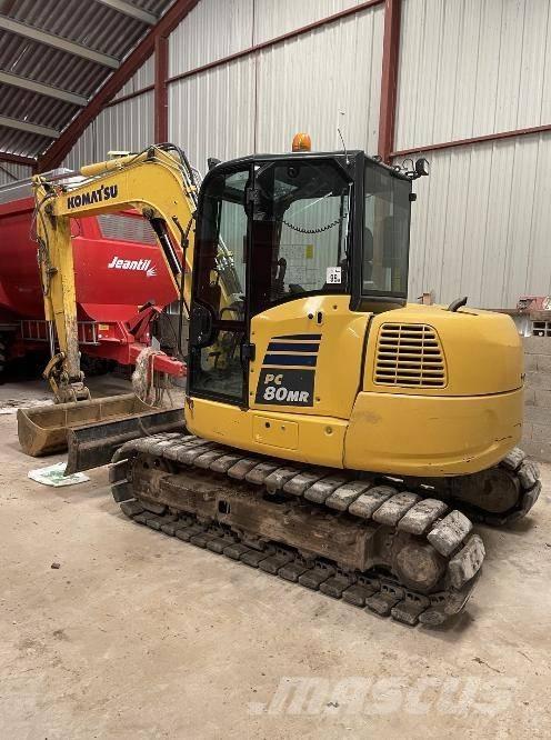 Komatsu PC80MR-5E0 中型油圧ショベル 7ｔ-12ｔ（ユンボ・パワーショベル・バックホー）