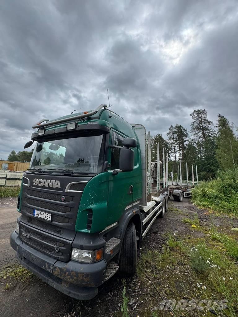 Scania R 500 木材トラック