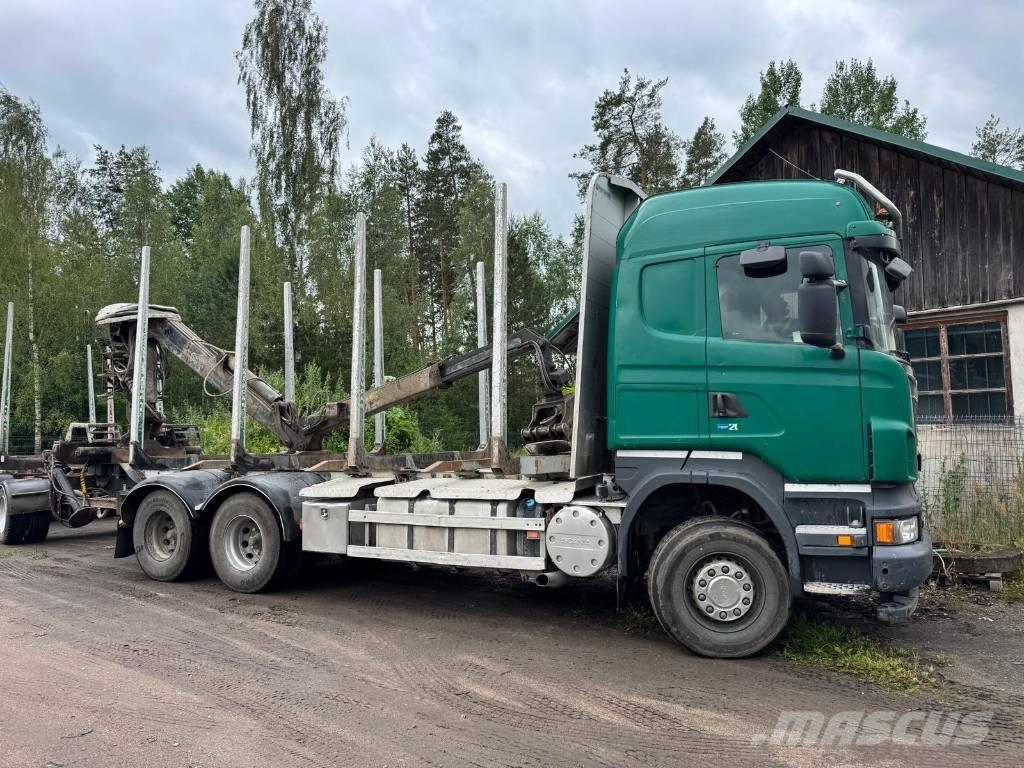 Scania R 500 木材トラック