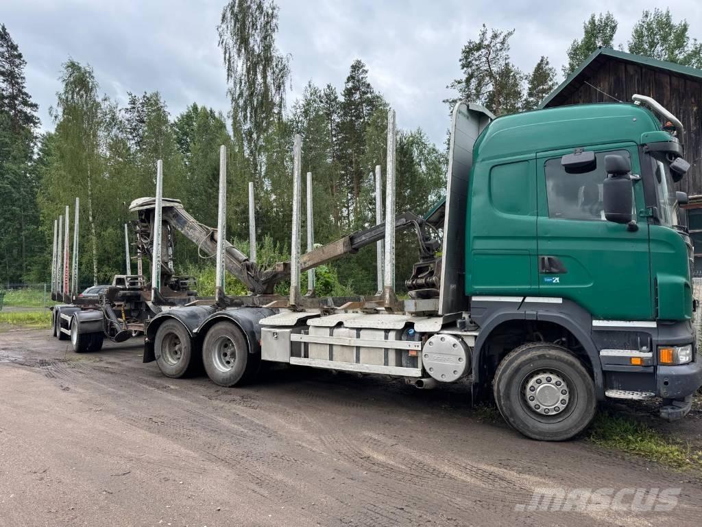 Scania R 500 木材トラック