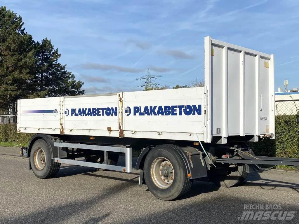 ATM AKF20/3 + 2 AXLE フラットベッド／ドロップサイドトレーラー