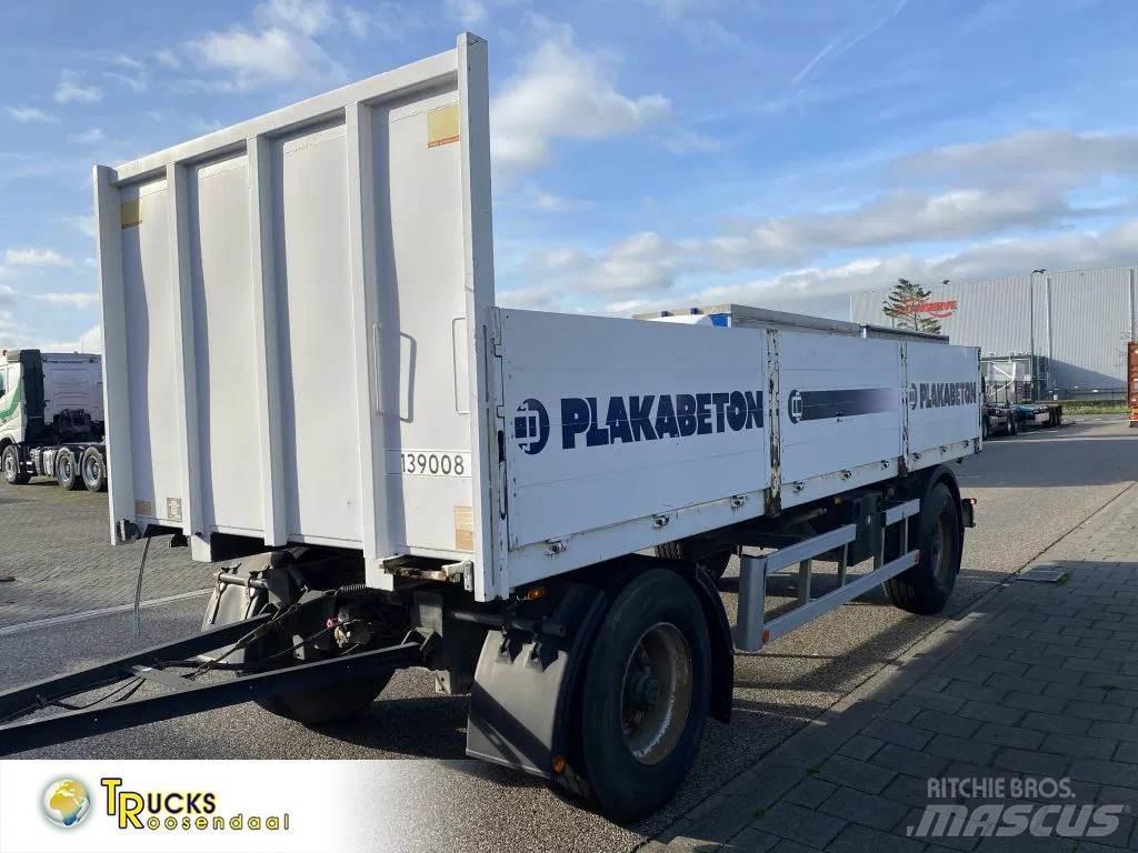 ATM AKF20/3 + 2 AXLE フラットベッド／ドロップサイドトレーラー