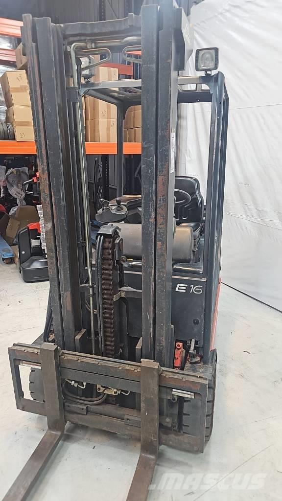 Linde E 16 C-02 バッテリーフォークリフト