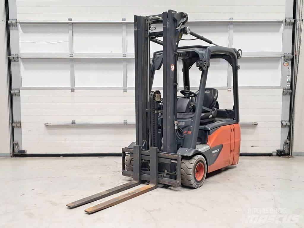 Linde E18-02 バッテリーフォークリフト