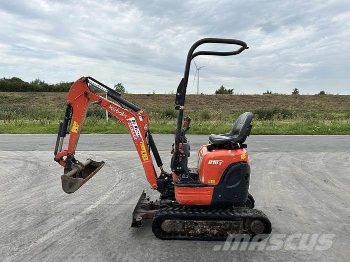 Kubota U10-3 大型油圧ショベル12t以上（パワーショベル・ユンボ）