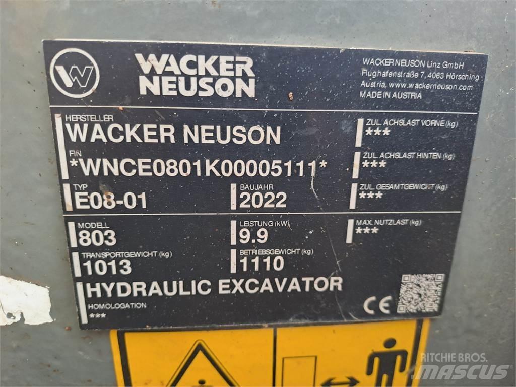 Wacker Neuson 803 大型油圧ショベル12t以上（パワーショベル・ユンボ）