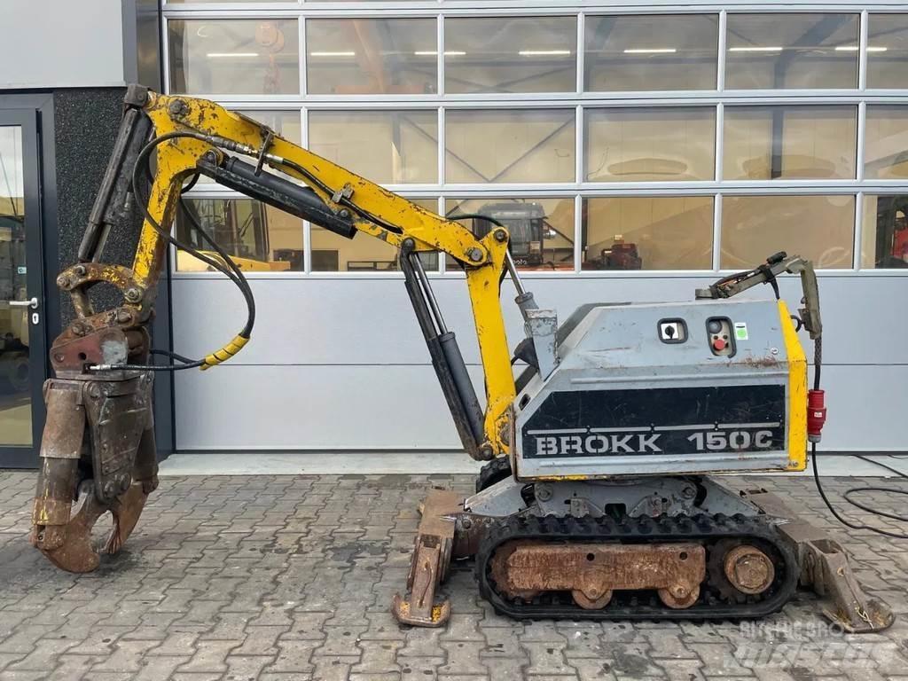 Brokk 150C ミニ油圧ショベル 7t以下（ミニユンボ・ミニディガー）