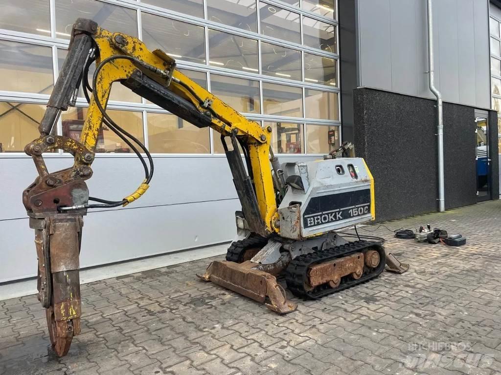 Brokk 150C ミニ油圧ショベル 7t以下（ミニユンボ・ミニディガー）