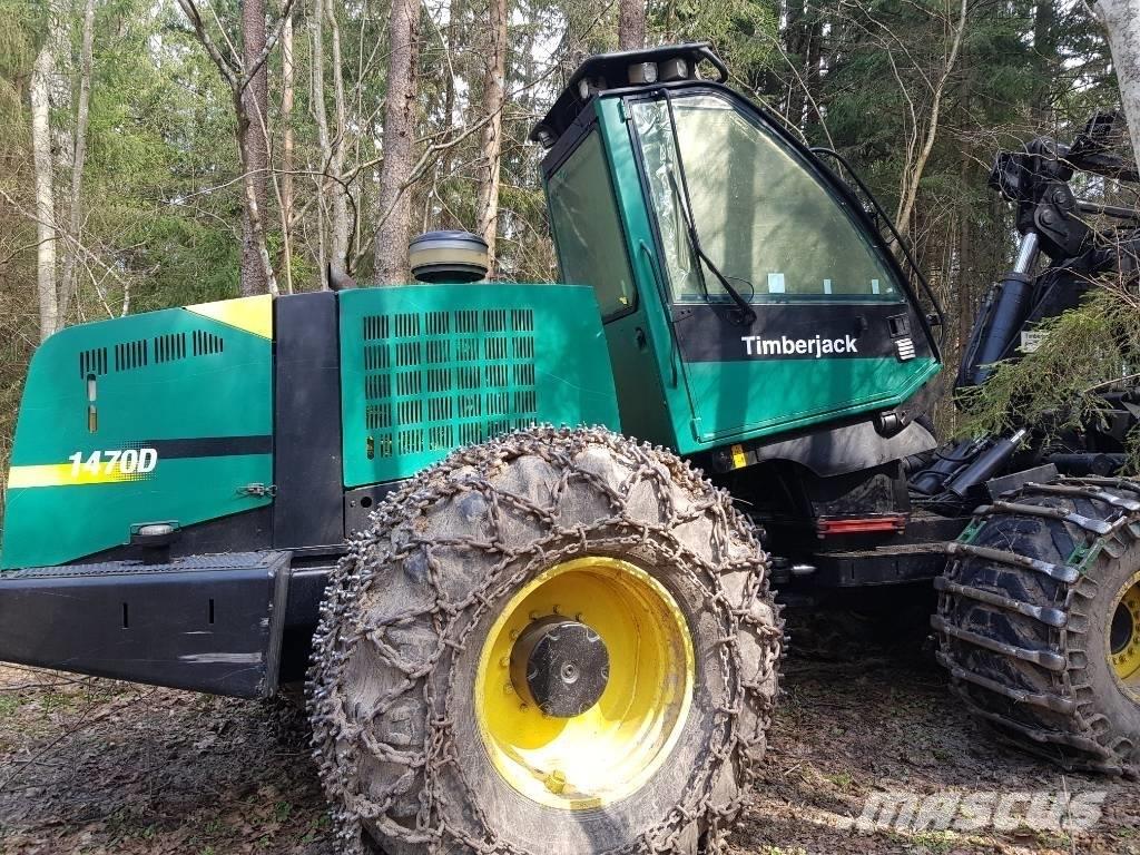 Timberjack 1470D ハーベスター