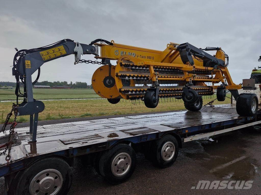 Elho V-Twin 950 S ウィンドローア/レーキ