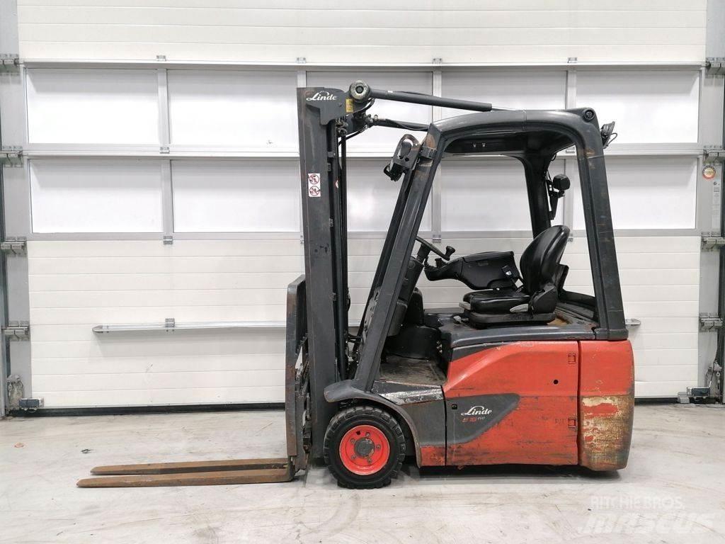 Linde E16C-02 バッテリーフォークリフト