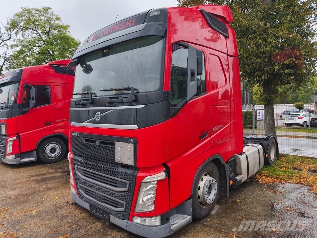 Volvo FH 500 中古トラクターヘッド | トレーラーヘッド