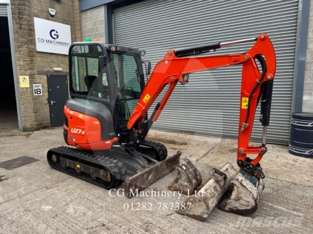 Kubota U 27-4 ミニ油圧ショベル 7t以下（ミニユンボ・ミニディガー）