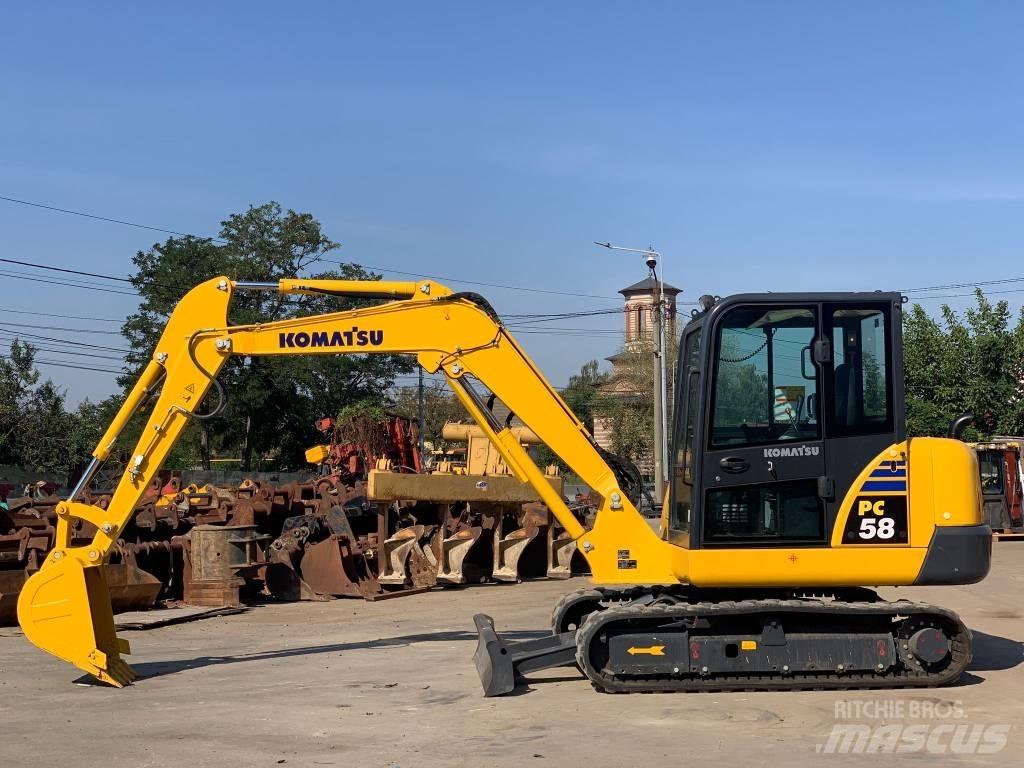 Komatsu PC58-8 ミニ油圧ショベル 7t以下（ミニユンボ・ミニディガー）