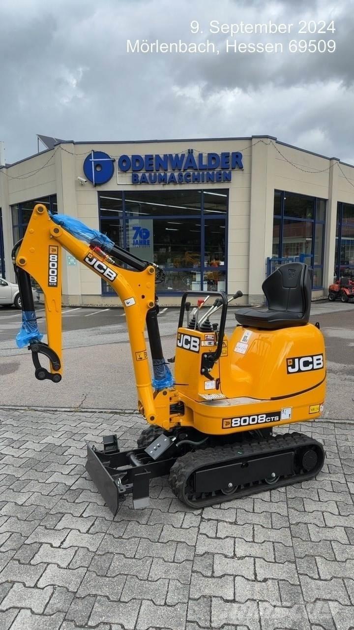 JCB 8008CTS ミニ油圧ショベル 7t以下（ミニユンボ・ミニディガー）