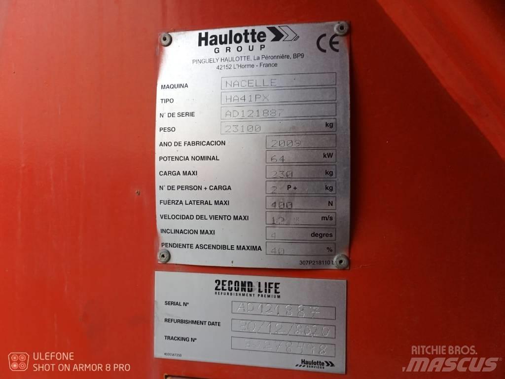 Haulotte HA 41 PX ブームリフト　屈伸型