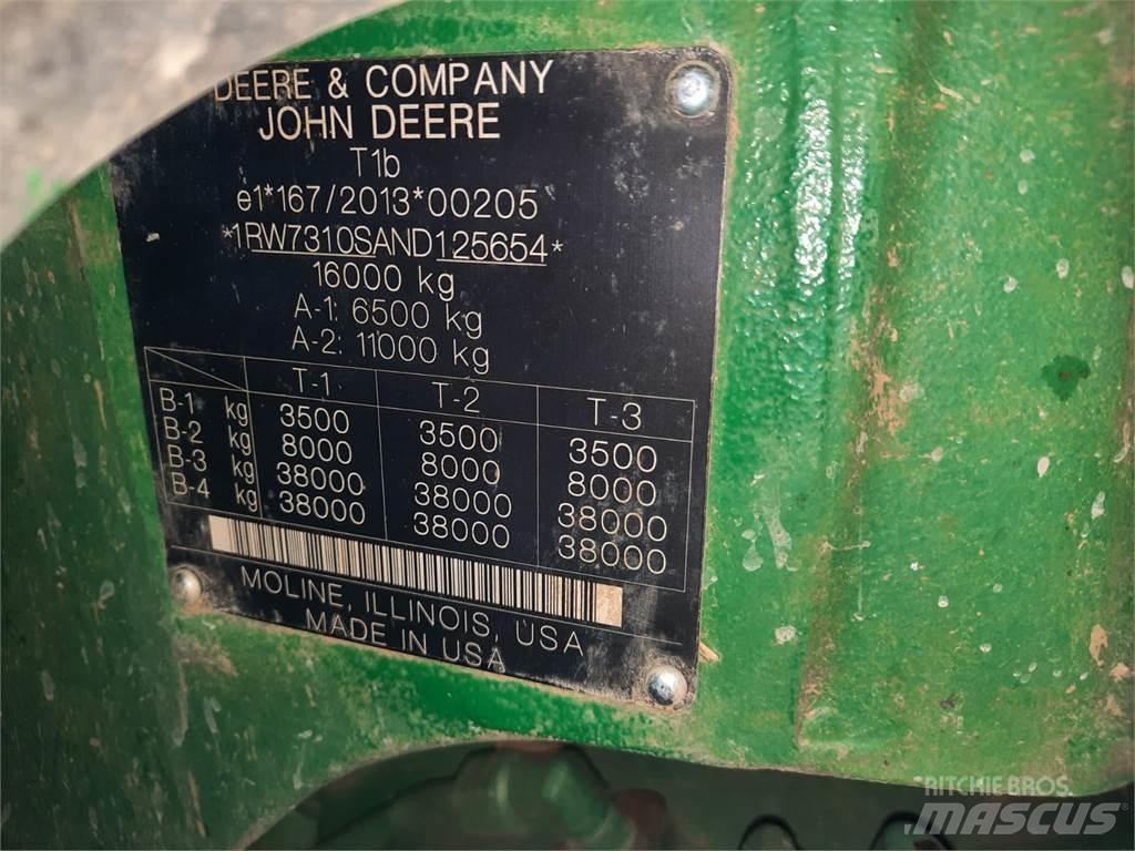 John Deere 7r310 トラクター