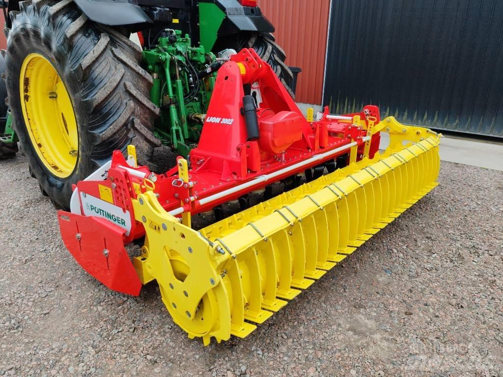 Pöttinger Lion 3002 パワーハローとロータリーハロー