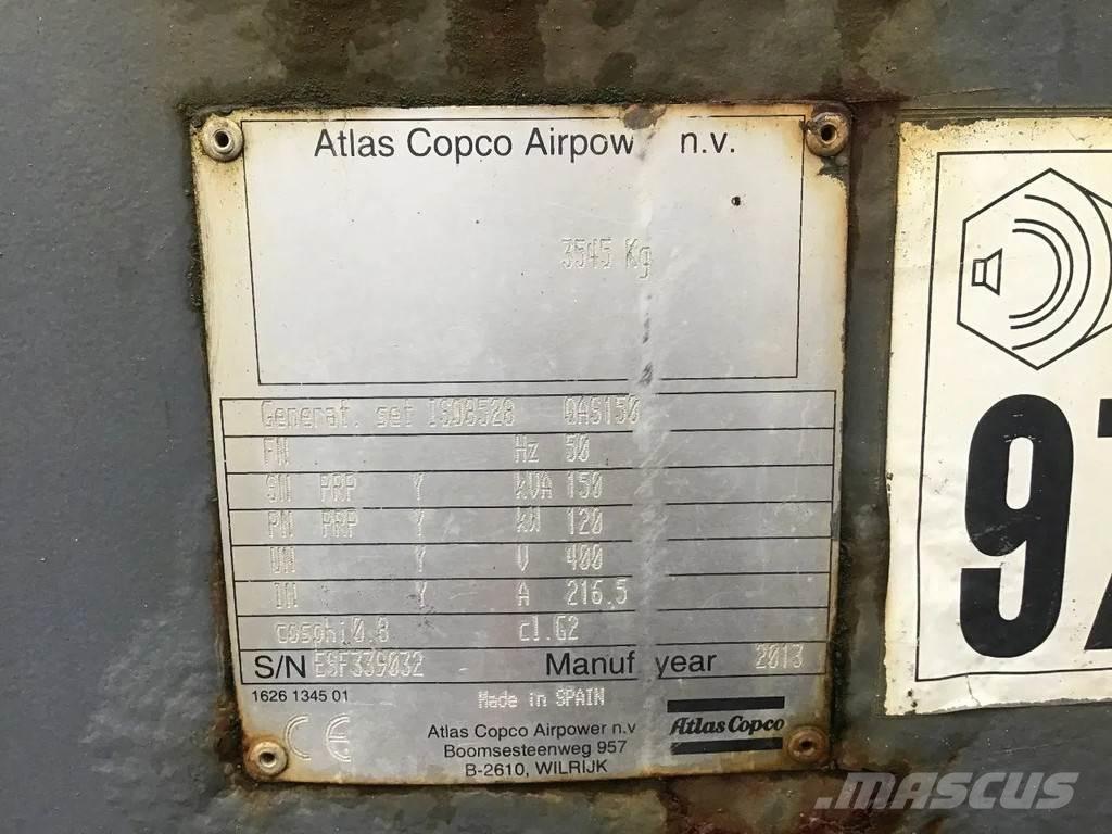 Atlas Copco QAS 150 その他の発電機