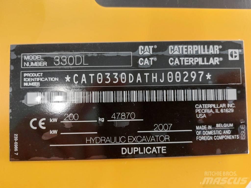 CAT 330 D L UHD 解体油圧ショベル