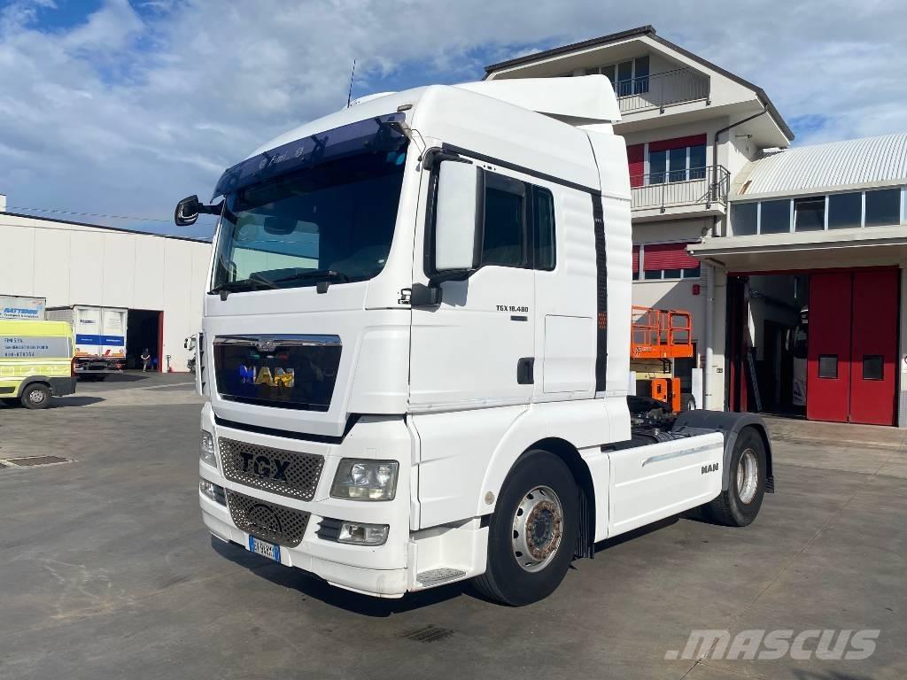 MAN TGX 18.480 XLX 中古トラクターヘッド | トレーラーヘッド