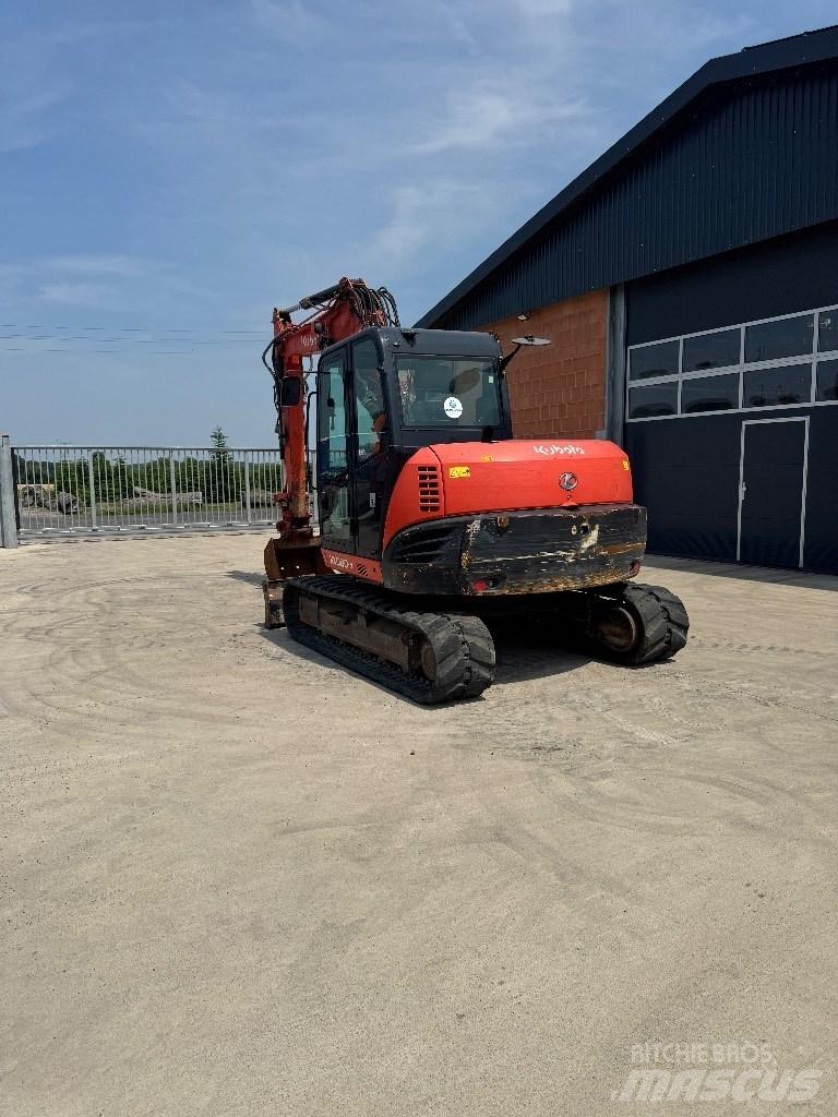 Kubota KX 080-4 中型油圧ショベル 7ｔ-12ｔ（ユンボ・パワーショベル・バックホー）