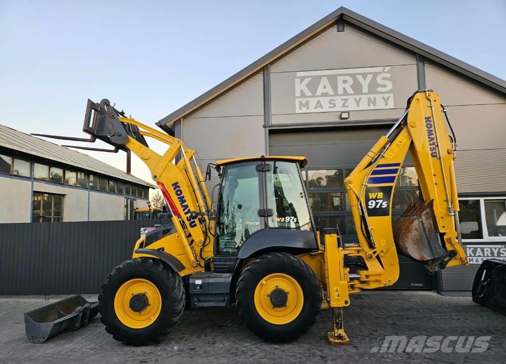 Komatsu WB 97 S-8 バックホーローダー