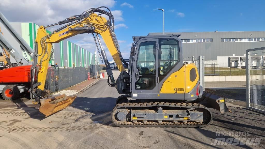 XCMG XE 80 E 中型油圧ショベル 7ｔ-12ｔ（ユンボ・パワーショベル・バックホー）