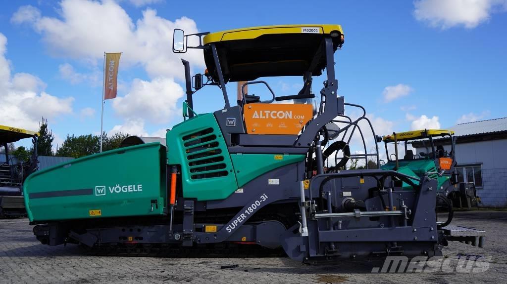 Vögele SUPER 1800-3I アスファルトフィニッシャ