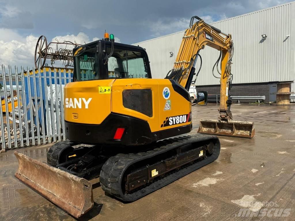 Sany SY 80 U 中型油圧ショベル 7ｔ-12ｔ（ユンボ・パワーショベル・バックホー）
