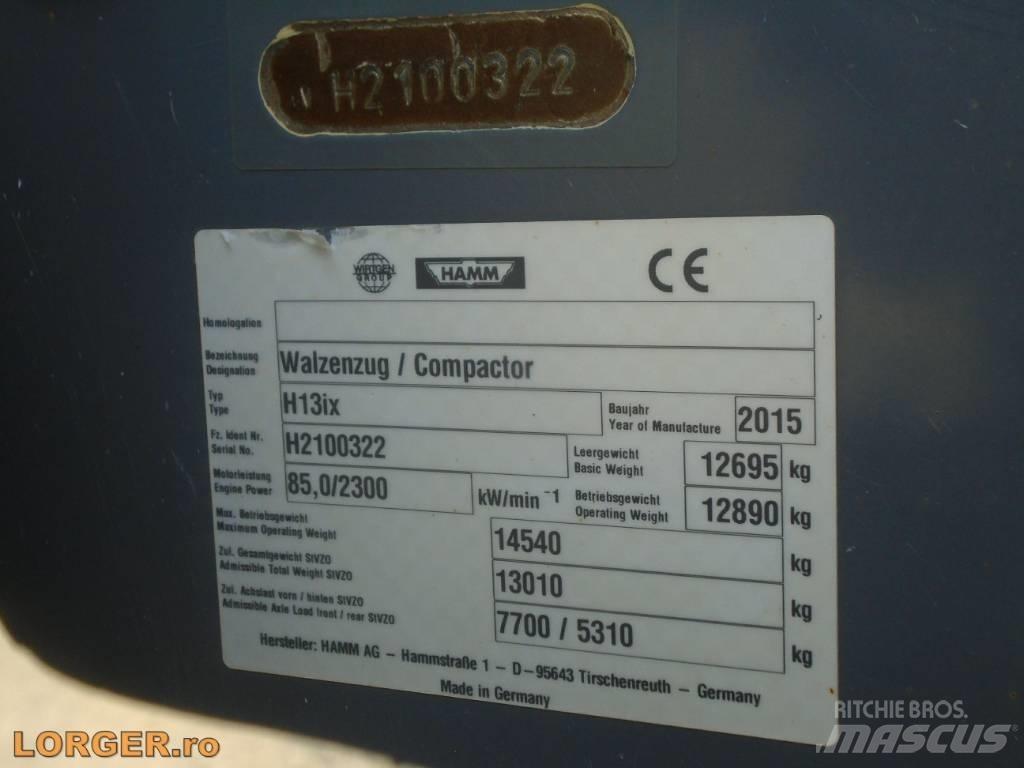 Hamm H13 i x 振動ローラ