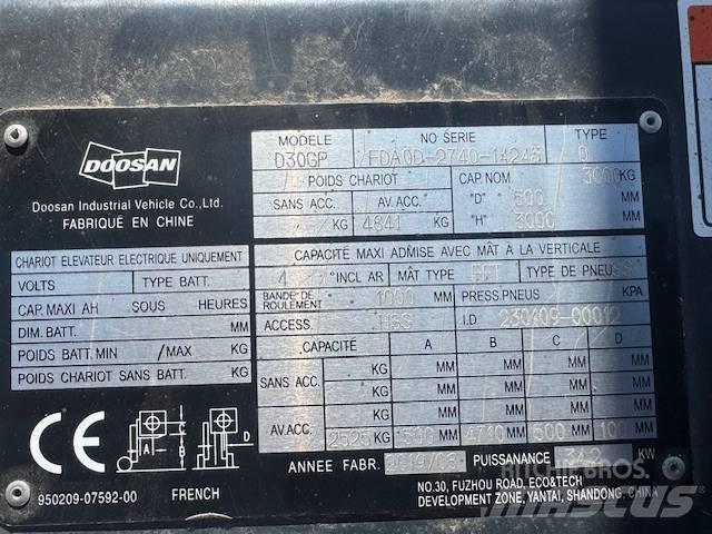 Doosan D30 Plus ディーゼル・軽油