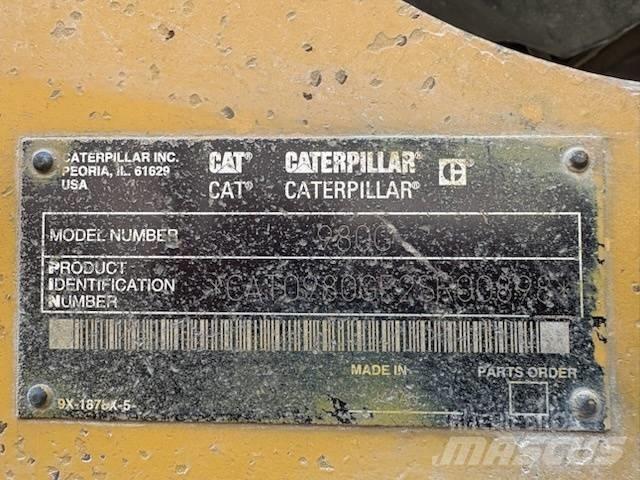 CAT 980 G ホイールローダー・タイヤショベル