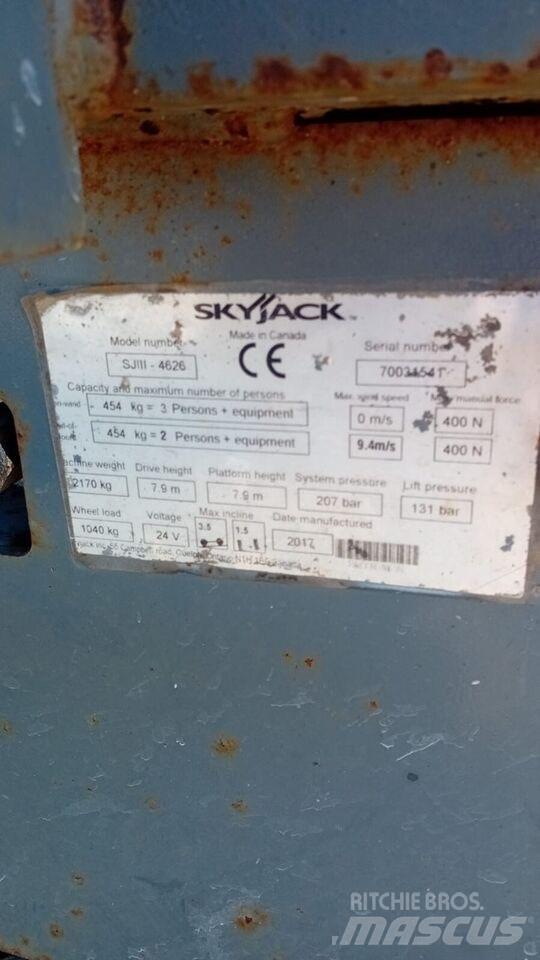 SkyJack SJ4626 シザースリフト