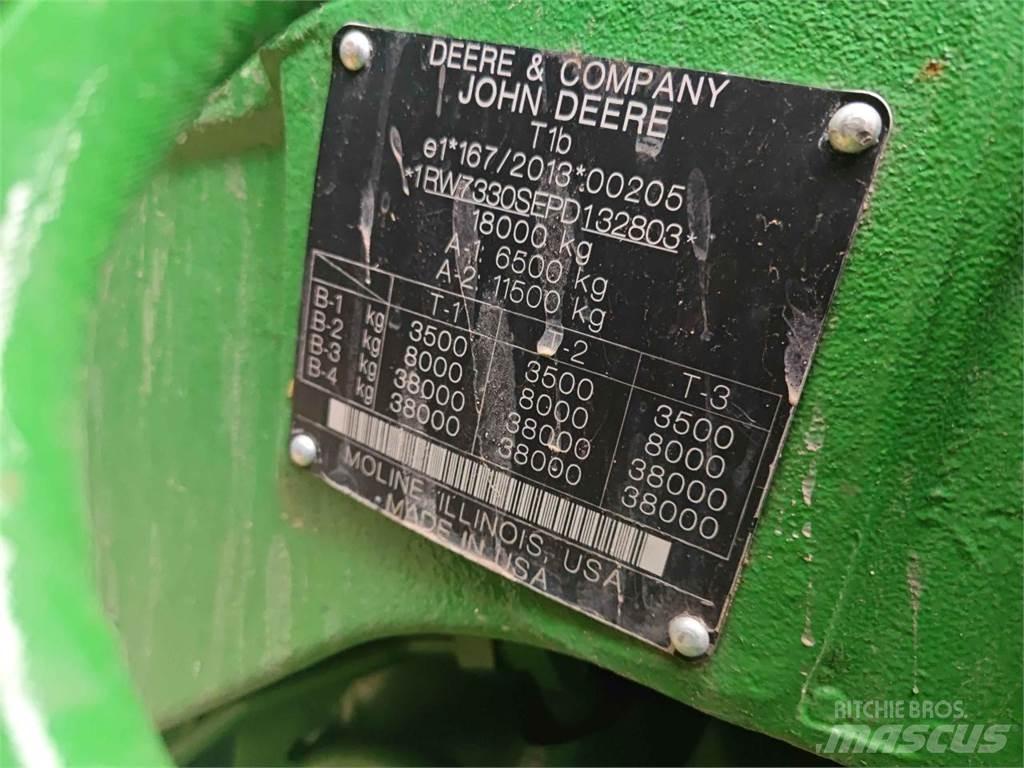 John Deere 7R 330 トラクター