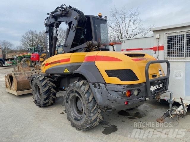 Mecalac 12 M TX ホイール式油圧ショベル（パワーショベル・ユンボ・バックホー）