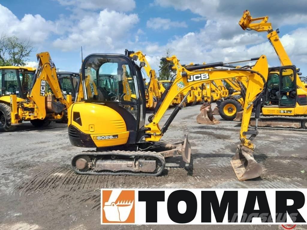JCB 8026 CTS ミニ油圧ショベル 7t以下（ミニユンボ・ミニディガー）