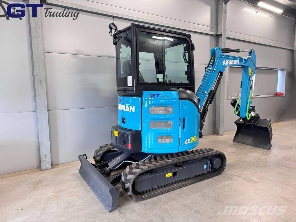 Airman AX 26 U-6 ミニ油圧ショベル 7t以下（ミニユンボ・ミニディガー）