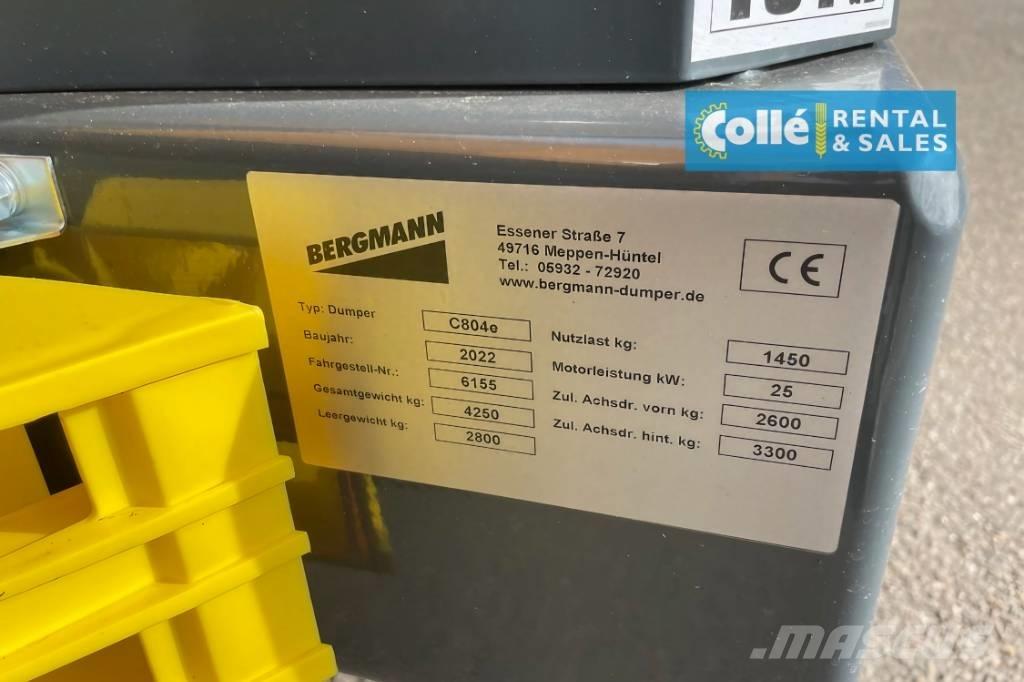 Bergmann C804e | 2022 サイト　ダンプ