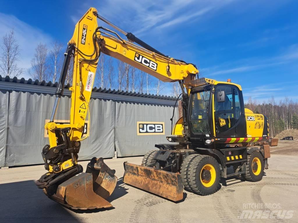 JCB JS175W TAB ホイール式油圧ショベル（パワーショベル・ユンボ・バックホー）