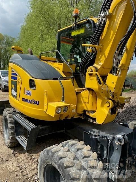 Komatsu PW98MR-11 ホイール式油圧ショベル（パワーショベル・ユンボ・バックホー）