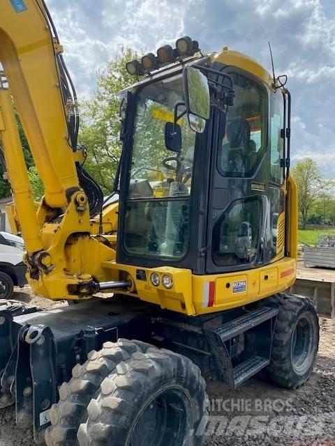 Komatsu PW98MR-11 ホイール式油圧ショベル（パワーショベル・ユンボ・バックホー）