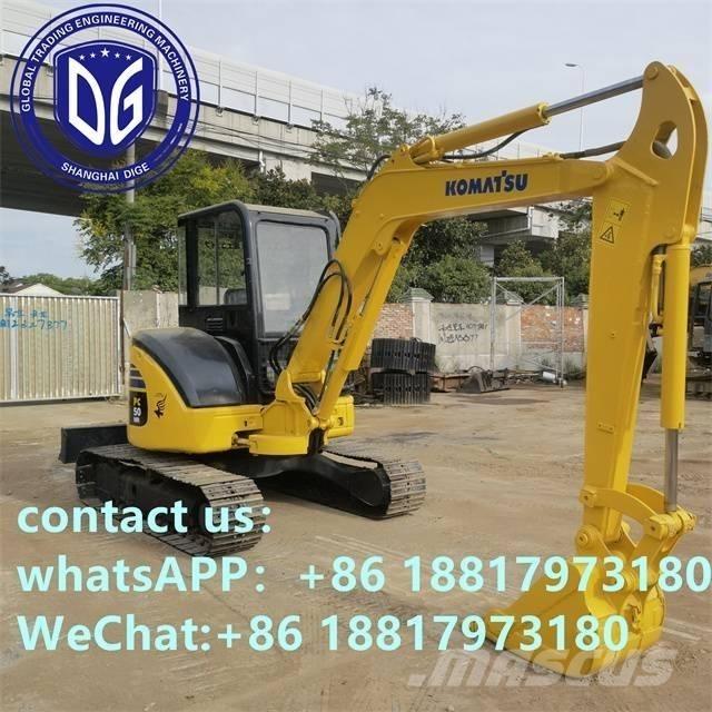 Komatsu PC 50 MR ミニ油圧ショベル 7t以下（ミニユンボ・ミニディガー）